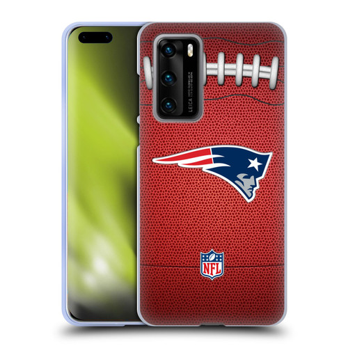 NFL New England Patriots Graphics Football Soft Gel Case for Huawei P40 5G