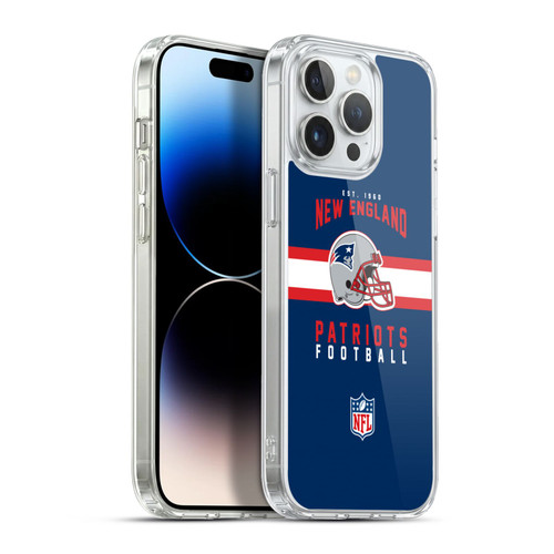 NFL New England Patriots Graphics Helmet Typography Soft Gel Case for Apple iPhone 13 Pro Max