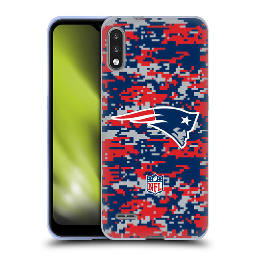 NFL New England Patriots Graphics Digital Camouflage Soft Gel Case for LG K22