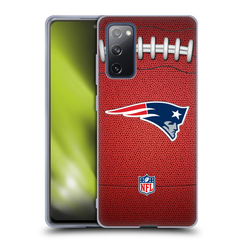 NFL New England Patriots Graphics Football Soft Gel Case for Samsung Galaxy S20 FE / 5G