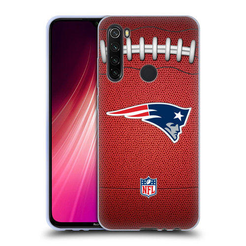 NFL New England Patriots Graphics Football Soft Gel Case for Xiaomi Redmi Note 8T