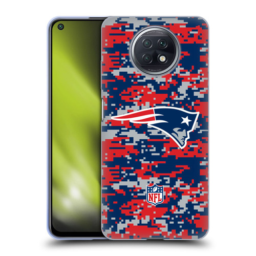 NFL New England Patriots Graphics Digital Camouflage Soft Gel Case for Xiaomi Redmi Note 9T 5G