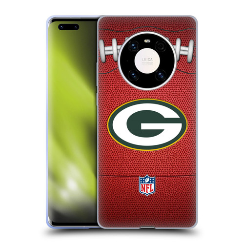 NFL Green Bay Packers Graphics Football Soft Gel Case for Huawei Mate 40 Pro 5G