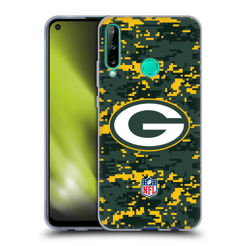 NFL Green Bay Packers Graphics Digital Camouflage Soft Gel Case for Huawei P40 lite E
