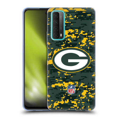NFL Green Bay Packers Graphics Digital Camouflage Soft Gel Case for Huawei P Smart (2021)
