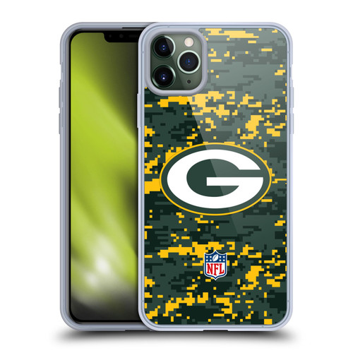 NFL Green Bay Packers Graphics Digital Camouflage Soft Gel Case for Apple iPhone 11 Pro Max