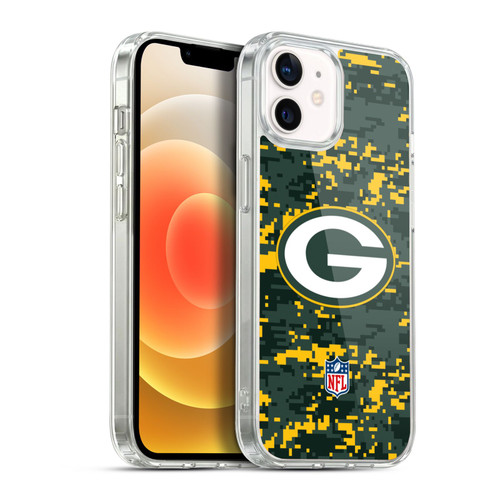 NFL Green Bay Packers Graphics Digital Camouflage Soft Gel Case for Apple iPhone 12 / iPhone 12 Pro & MagSafe