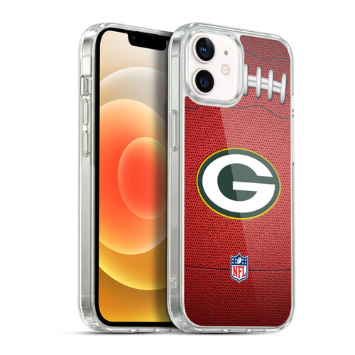 NFL Green Bay Packers Graphics Football Soft Gel Case for Apple iPhone 12 / iPhone 12 Pro & MagSafe