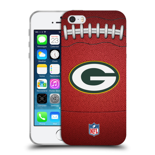 NFL Green Bay Packers Graphics Football Soft Gel Case for Apple iPhone 5 / 5s / iPhone SE 2016