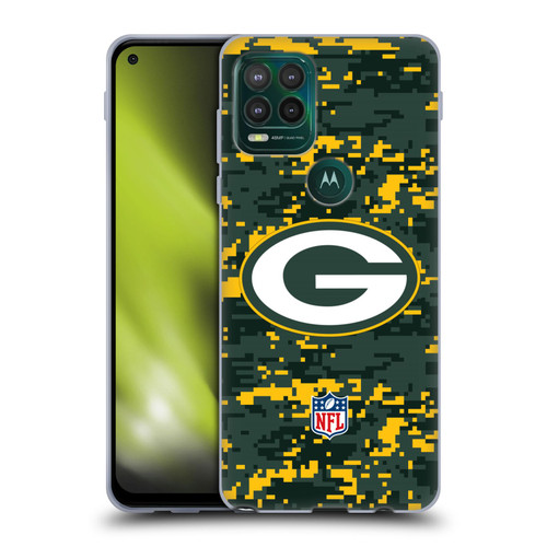 NFL Green Bay Packers Graphics Digital Camouflage Soft Gel Case for Motorola Moto G Stylus 5G 2021