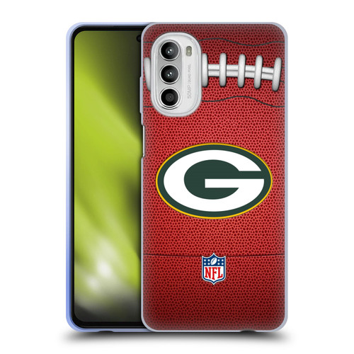 NFL Green Bay Packers Graphics Football Soft Gel Case for Motorola Moto G52