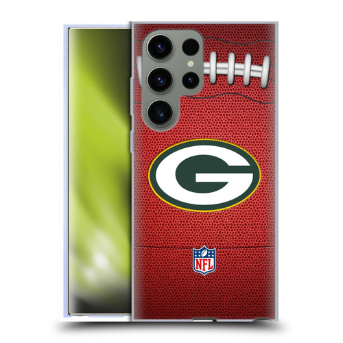 NFL Green Bay Packers Graphics Football Soft Gel Case for Samsung Galaxy S23 Ultra 5G