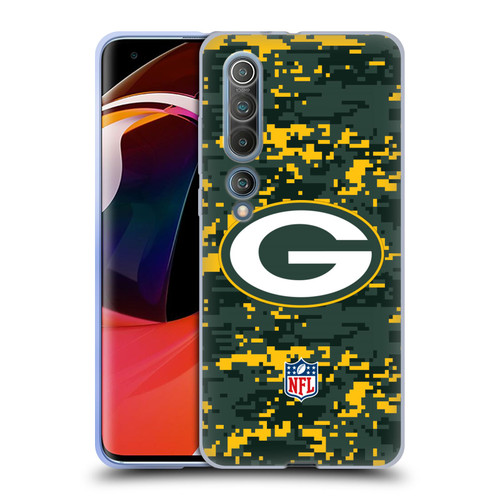 NFL Green Bay Packers Graphics Digital Camouflage Soft Gel Case for Xiaomi Mi 10 5G / Mi 10 Pro 5G