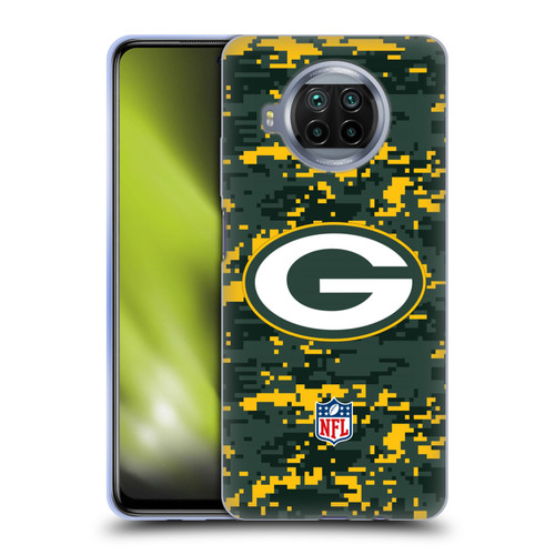 NFL Green Bay Packers Graphics Digital Camouflage Soft Gel Case for Xiaomi Mi 10T Lite 5G