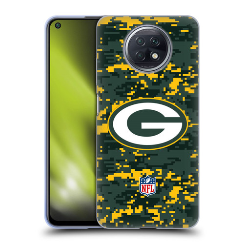 NFL Green Bay Packers Graphics Digital Camouflage Soft Gel Case for Xiaomi Redmi Note 9T 5G