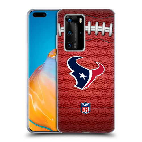NFL Houston Texans Graphics Football Soft Gel Case for Huawei P40 Pro / P40 Pro Plus 5G