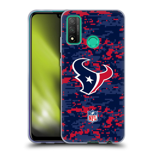 NFL Houston Texans Graphics Digital Camouflage Soft Gel Case for Huawei P Smart (2020)
