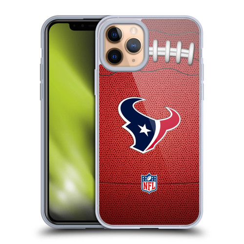NFL Houston Texans Graphics Football Soft Gel Case for Apple iPhone 11 Pro