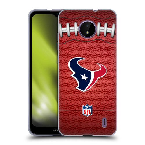 NFL Houston Texans Graphics Football Soft Gel Case for Nokia C10 / C20