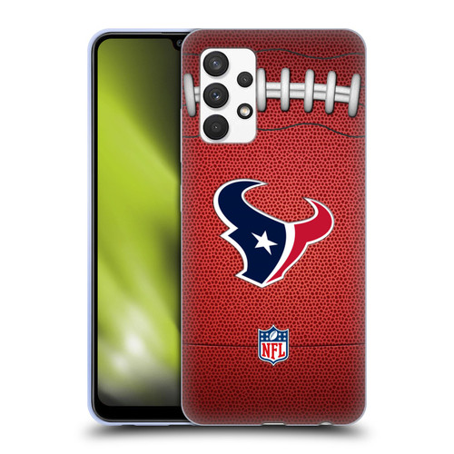 NFL Houston Texans Graphics Football Soft Gel Case for Samsung Galaxy A32 (2021)
