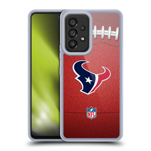 NFL Houston Texans Graphics Football Soft Gel Case for Samsung Galaxy A53 5G (2022)
