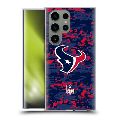 NFL Houston Texans Graphics Digital Camouflage Soft Gel Case for Samsung Galaxy S23 Ultra 5G