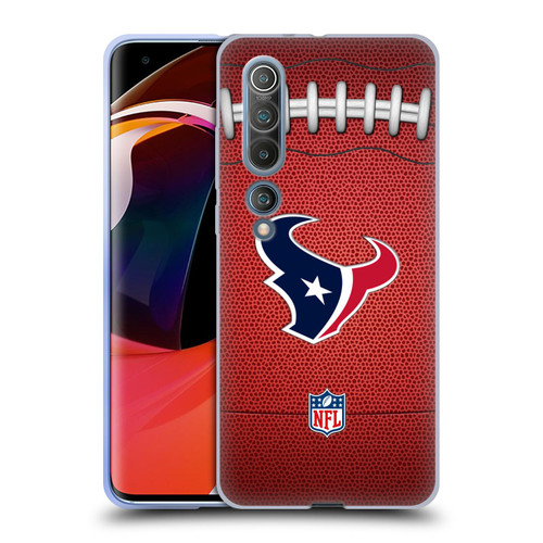 NFL Houston Texans Graphics Football Soft Gel Case for Xiaomi Mi 10 5G / Mi 10 Pro 5G