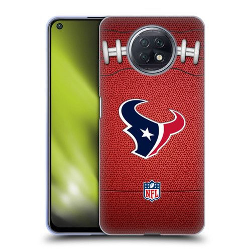 NFL Houston Texans Graphics Football Soft Gel Case for Xiaomi Redmi Note 9T 5G