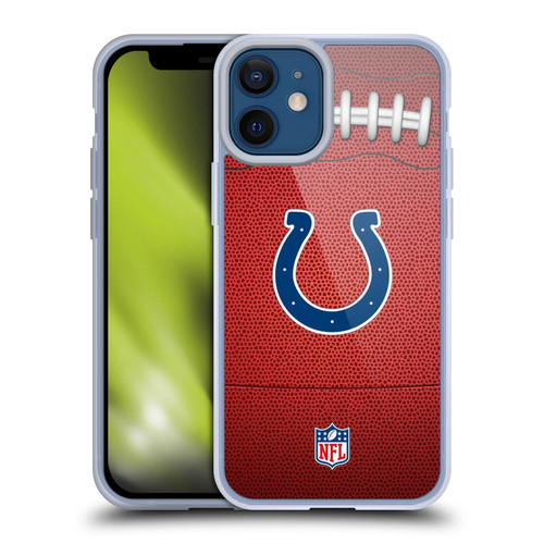 NFL Indianapolis Colts Graphics Football Soft Gel Case for Apple iPhone 12 Mini