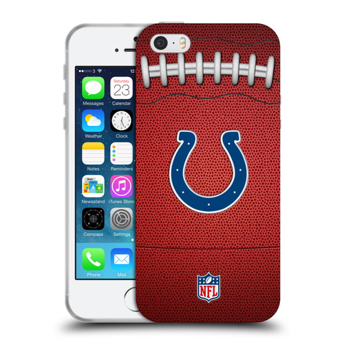 NFL Indianapolis Colts Graphics Football Soft Gel Case for Apple iPhone 5 / 5s / iPhone SE 2016