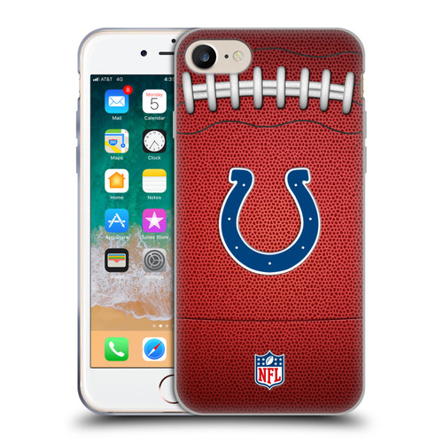 NFL Indianapolis Colts Graphics Football Soft Gel Case for Apple iPhone 7 / 8 / SE 2020 & 2022