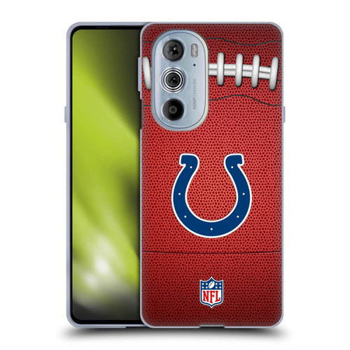 NFL Indianapolis Colts Graphics Football Soft Gel Case for Motorola Edge X30