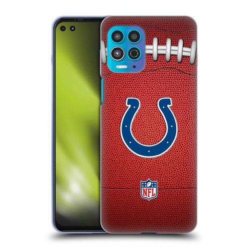 NFL Indianapolis Colts Graphics Football Soft Gel Case for Motorola Moto G100