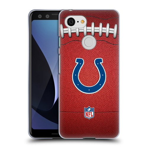 NFL Indianapolis Colts Graphics Football Soft Gel Case for Google Pixel 3
