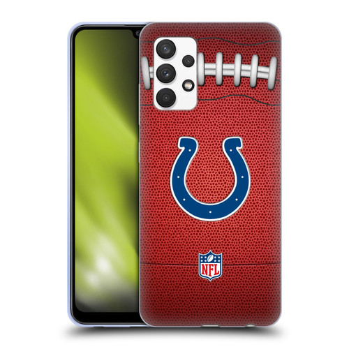 NFL Indianapolis Colts Graphics Football Soft Gel Case for Samsung Galaxy A32 (2021)