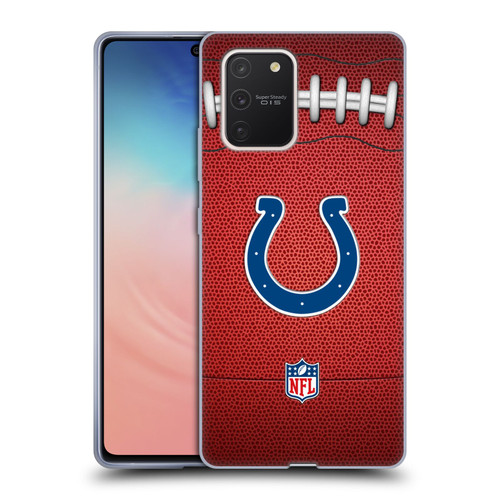NFL Indianapolis Colts Graphics Football Soft Gel Case for Samsung Galaxy S10 Lite