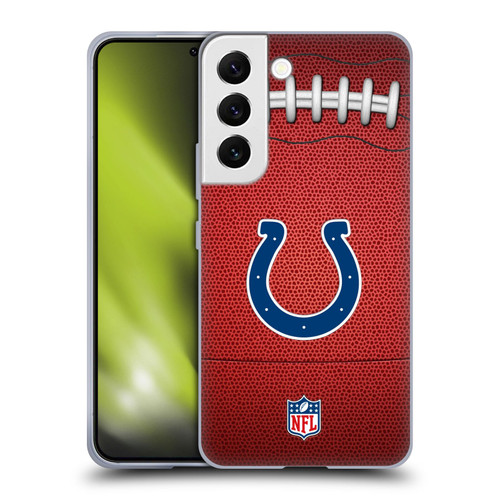 NFL Indianapolis Colts Graphics Football Soft Gel Case for Samsung Galaxy S22 5G