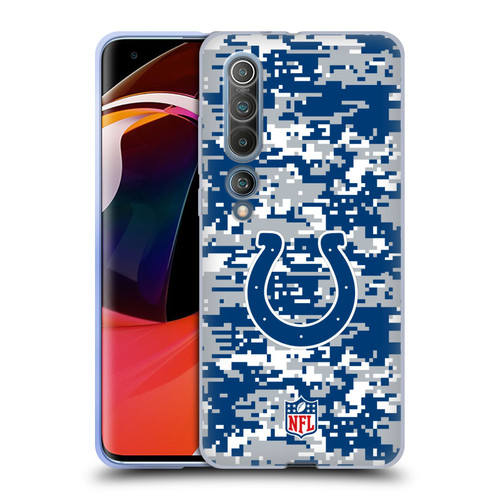 NFL Indianapolis Colts Graphics Digital Camouflage Soft Gel Case for Xiaomi Mi 10 5G / Mi 10 Pro 5G