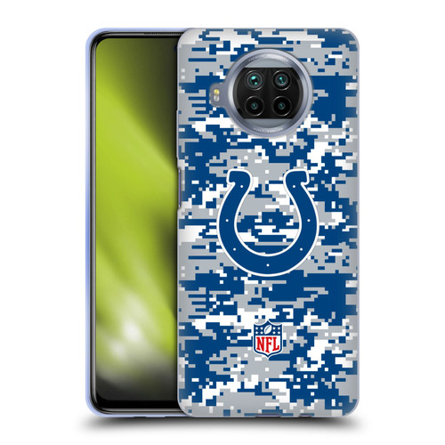 NFL Indianapolis Colts Graphics Digital Camouflage Soft Gel Case for Xiaomi Mi 10T Lite 5G