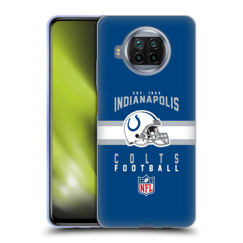 NFL Indianapolis Colts Graphics Helmet Typography Soft Gel Case for Xiaomi Mi 10T Lite 5G