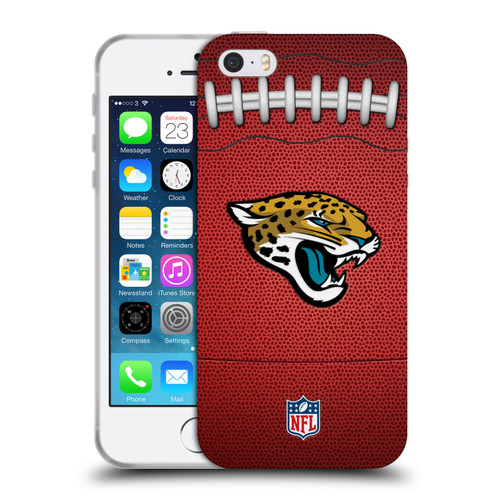 NFL Jacksonville Jaguars Graphics Football Soft Gel Case for Apple iPhone 5 / 5s / iPhone SE 2016