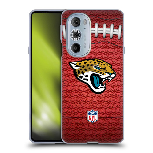 NFL Jacksonville Jaguars Graphics Football Soft Gel Case for Motorola Edge X30