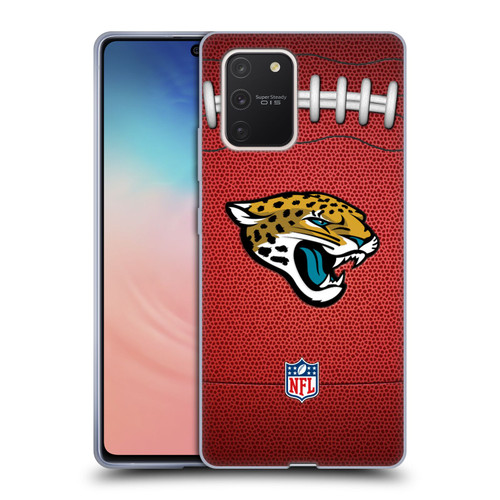NFL Jacksonville Jaguars Graphics Football Soft Gel Case for Samsung Galaxy S10 Lite