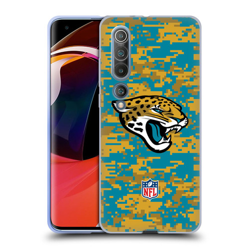 NFL Jacksonville Jaguars Graphics Digital Camouflage Soft Gel Case for Xiaomi Mi 10 5G / Mi 10 Pro 5G