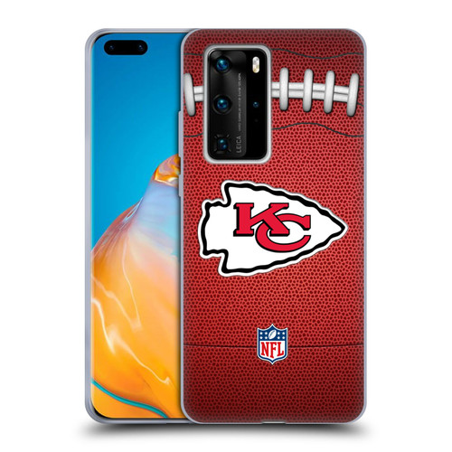 NFL Kansas City Chiefs Graphics Football Soft Gel Case for Huawei P40 Pro / P40 Pro Plus 5G