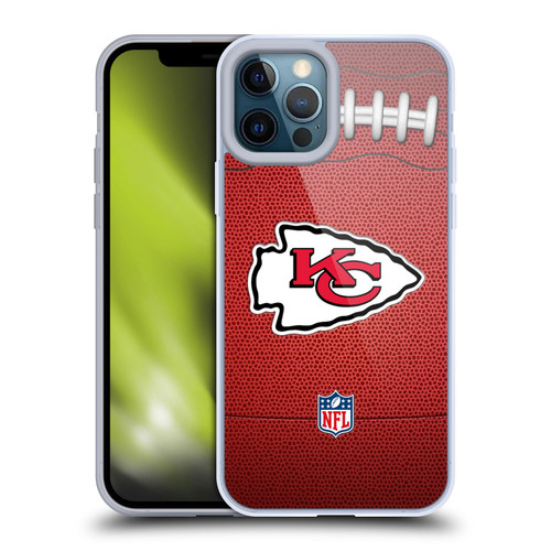 NFL Kansas City Chiefs Graphics Football Soft Gel Case for Apple iPhone 12 Pro Max NFL Kansas City Chiefs Graphics Football Soft Gel Case for Apple iPhone 12 Pro Max