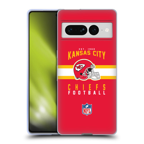 NFL Kansas City Chiefs Graphics Helmet Typography Soft Gel Case for Google Pixel 7 Pro NFL Kansas City Chiefs Graphics Helmet Typography Soft Gel Case for Google Pixel 7 Pro