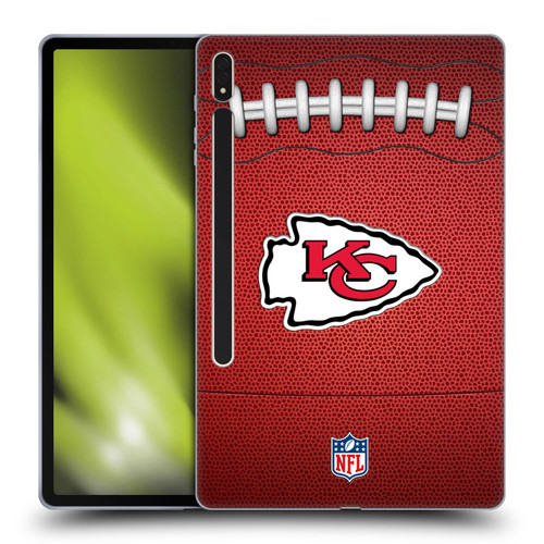 NFL Kansas City Chiefs Graphics Football Soft Gel Case for Samsung Galaxy Tab S8 Plus