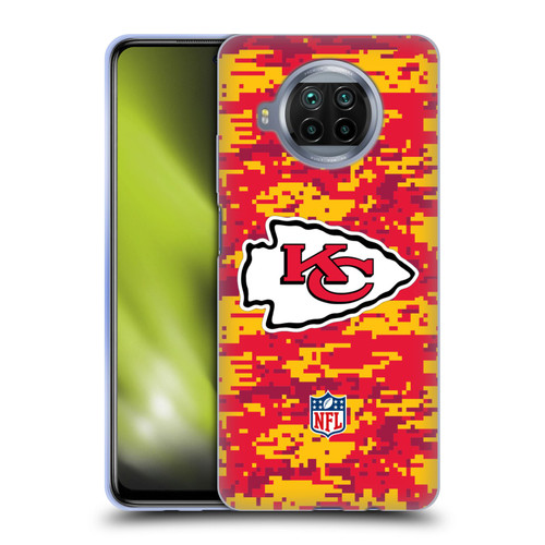 NFL Kansas City Chiefs Graphics Digital Camouflage Soft Gel Case for Xiaomi Mi 10T Lite 5G