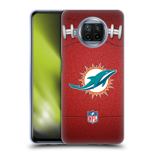 NFL Miami Dolphins Graphics Football Soft Gel Case for Xiaomi Mi 10T Lite 5G